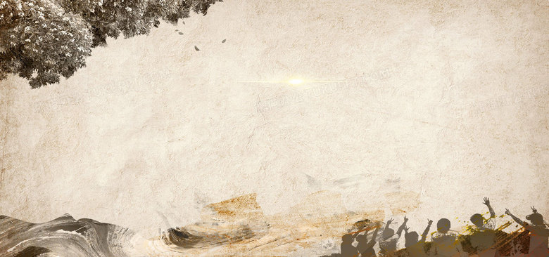 时光印记 怀旧复古灰色海报背景在现代广告制作中的艺术魅力